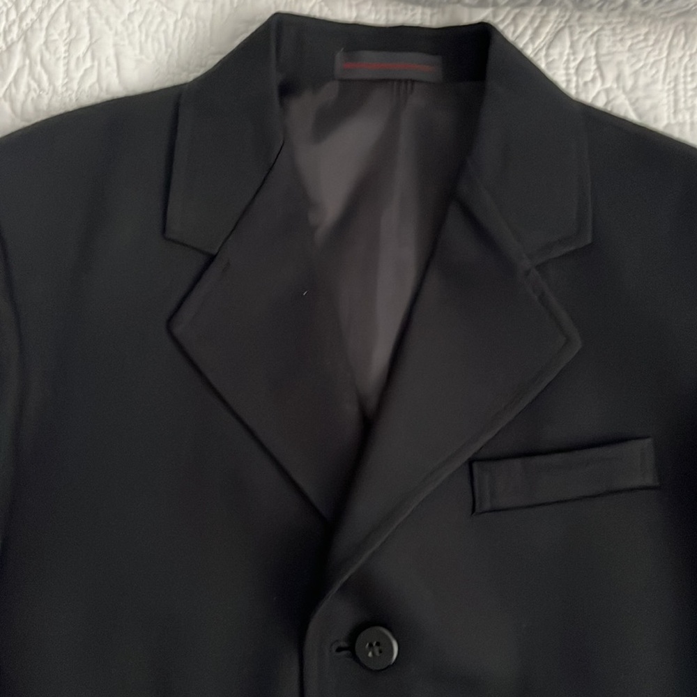 Boys black blazer-size 12 Reg